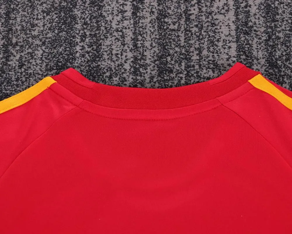 Spain 2008 Retro Spain Home Football Shirt Kids Size 2008 — 4