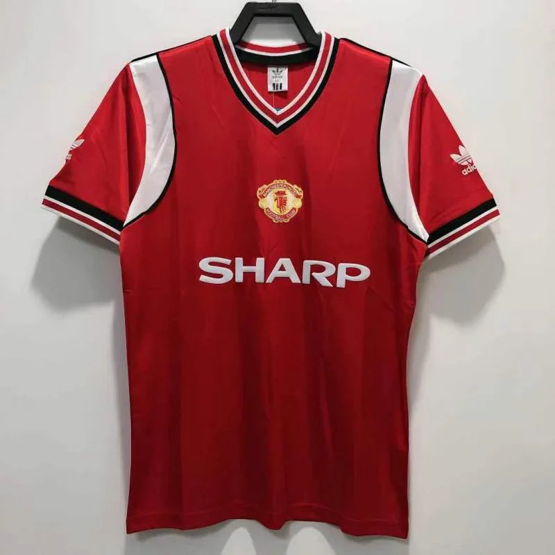 Manchester United 1985 Retro Manchester United Local Camiseta de fútbol 1985