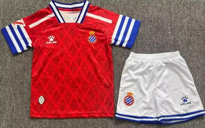 RCD Espanyol 2026/2027 RCD Espanyol Away Football Jersey 1:1 Quality Thai Kids Size 2026/27
