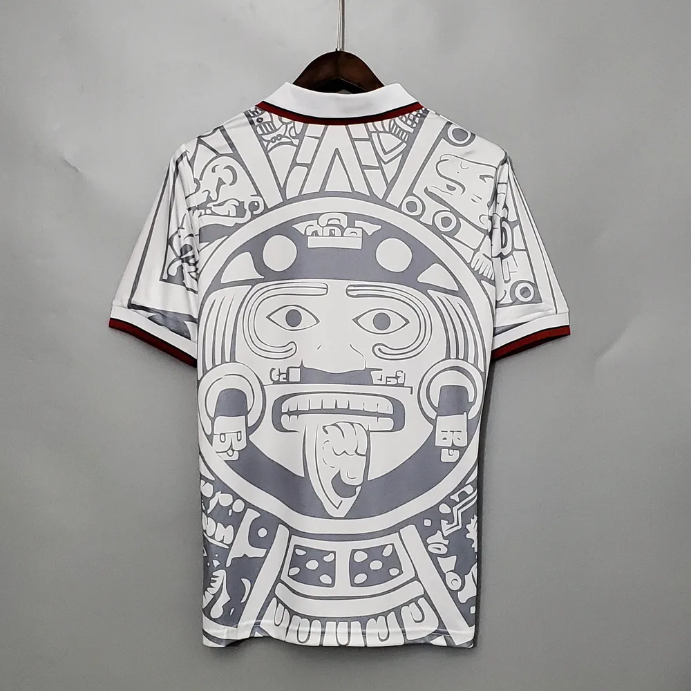 Mexico 1998 Retro Mexico Soccer Jersey Away 1998 — 2