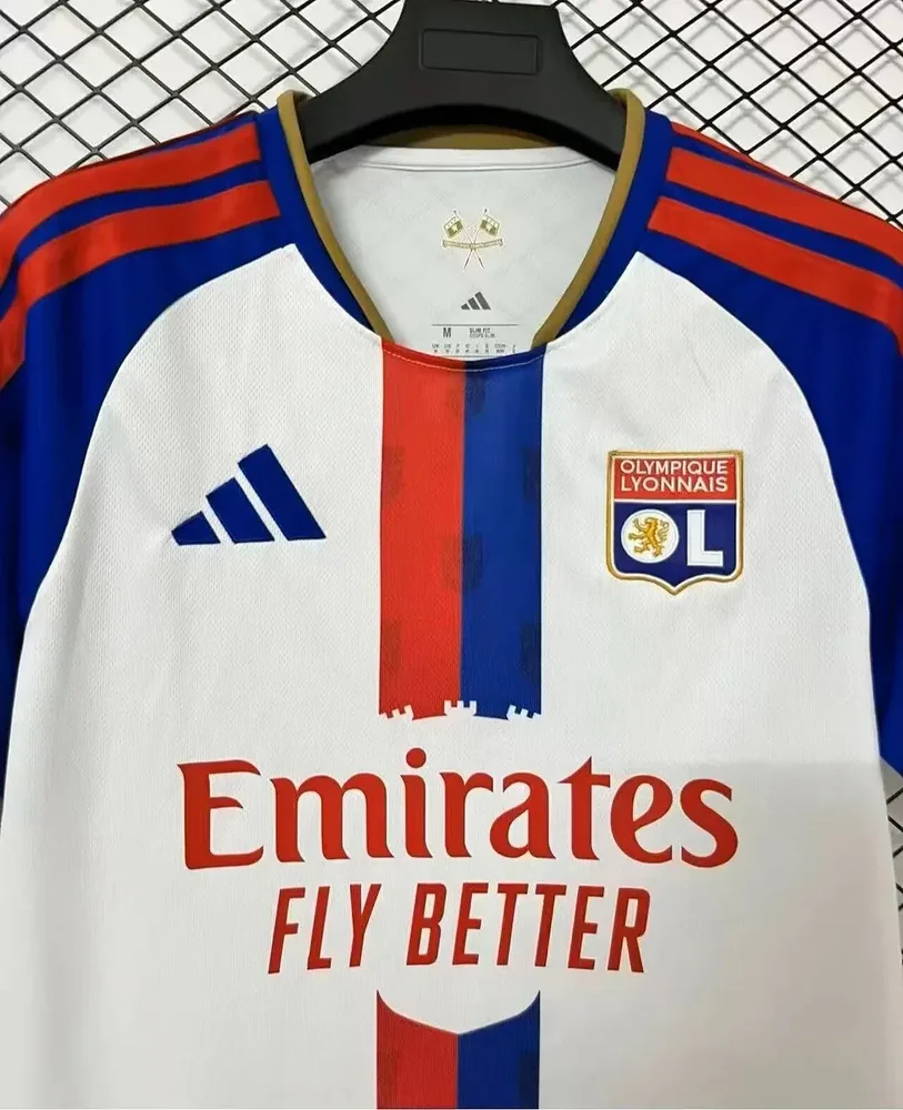 Lyonnais 2026/2027 Lyonnais Home Football Jersey 2026/27 — 3
