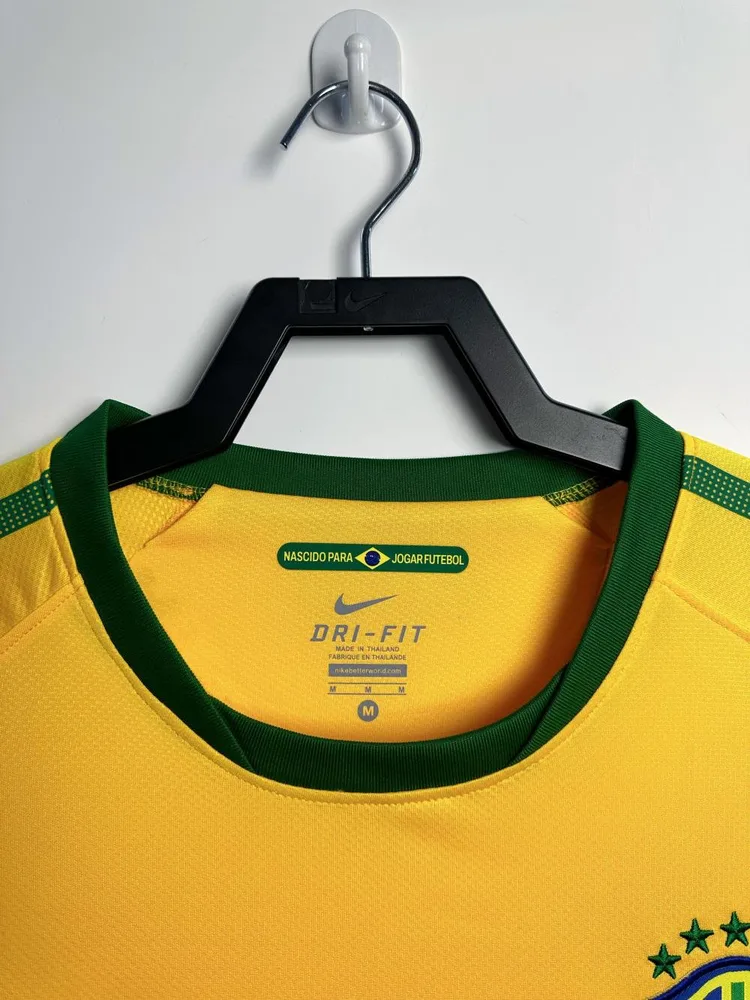 Brazil 2010 Retro Brazil Local Camiseta de fútbol 2010 — 3