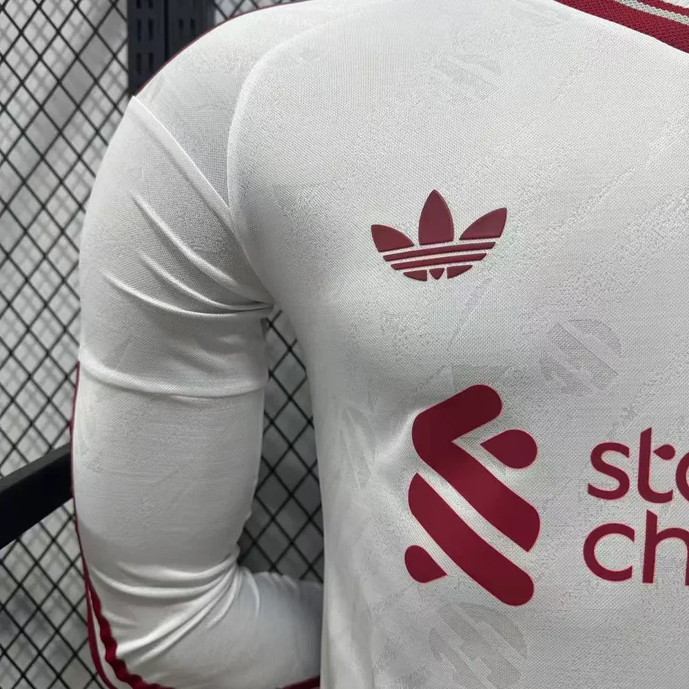 Liverpool 2026/2027 Long Sleeve Player Version Liverpool Away Football Jersey 2026/27 — 6
