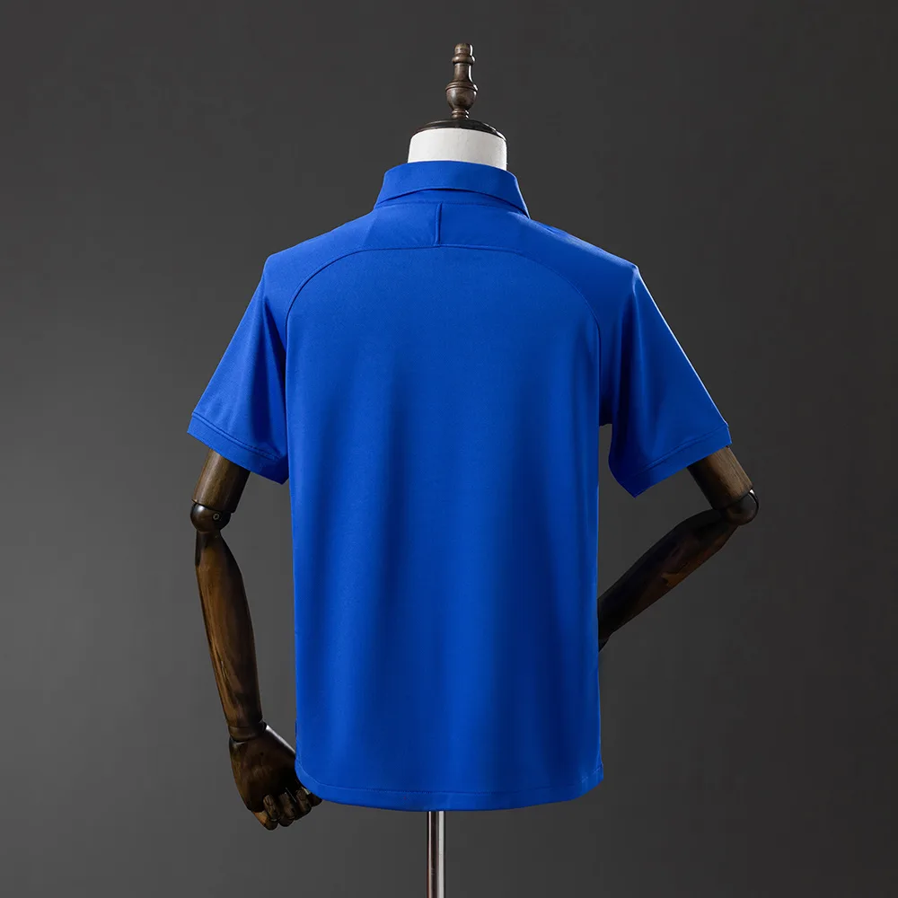 France France 120th Anniversary Blue Retro Jersey Retro — 2