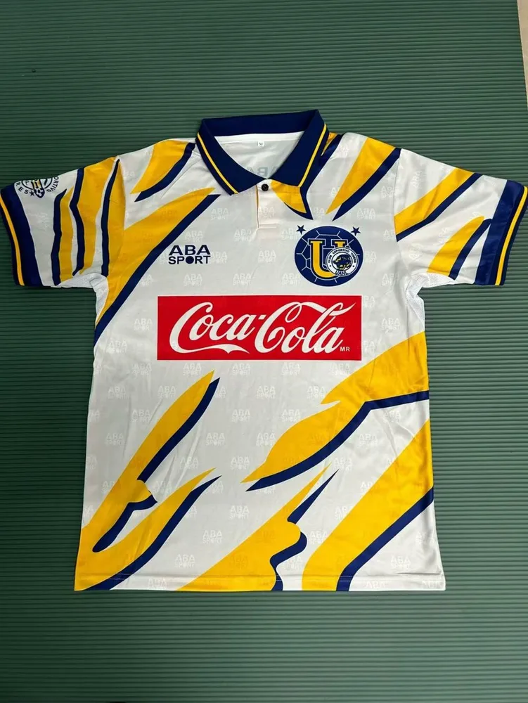 Tigres 1997/1998 Retro Tigres Visitante Camiseta de fútbol 1997/1998
