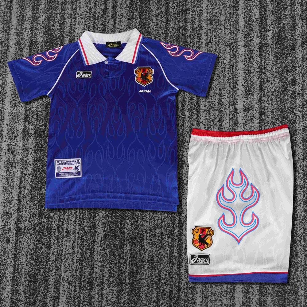 Japan 1998 Retro Japan Local Camiseta de fútbol Talla infantil 1998