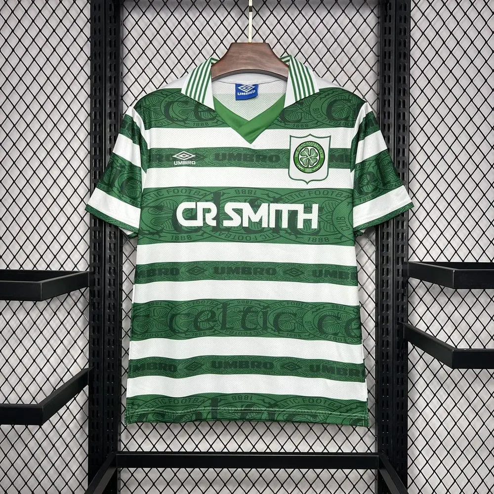 Celtic 1995/1997 Retro Celtic Local Camiseta de fútbol 1995/1997