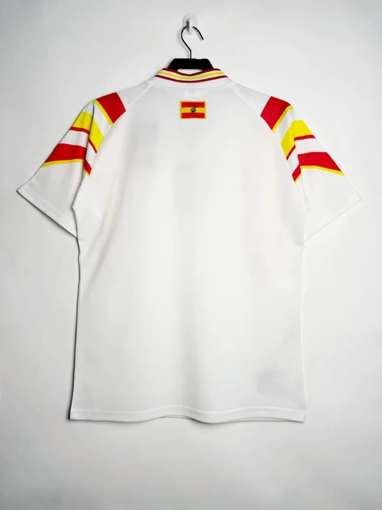 Spain 1996 Retro Spain Tercera Visitante Camiseta de fútbol 1996 — 2