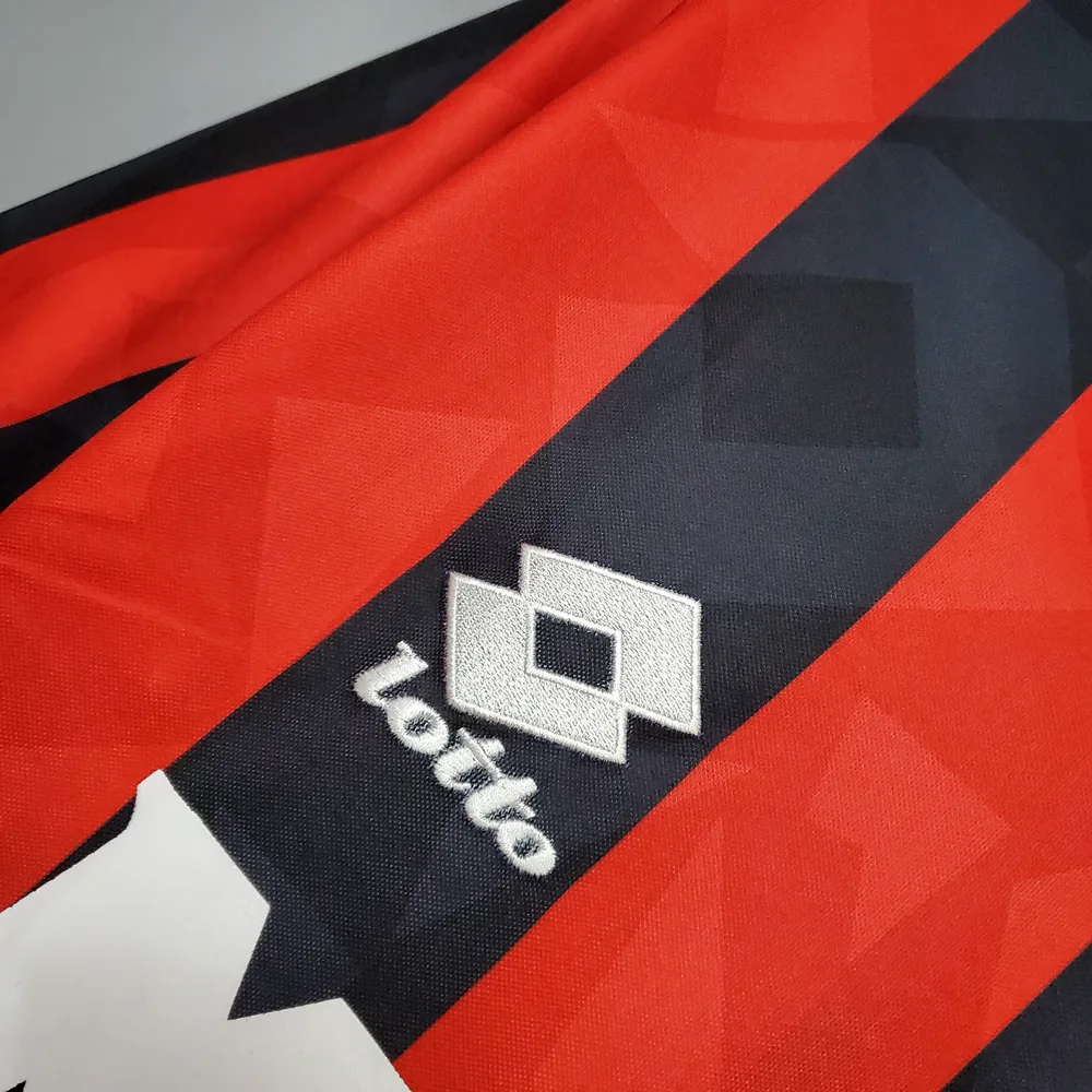 AC Milan 1993/1994 Retro AC Milan Home Football Shirt 1993/1994 — 4