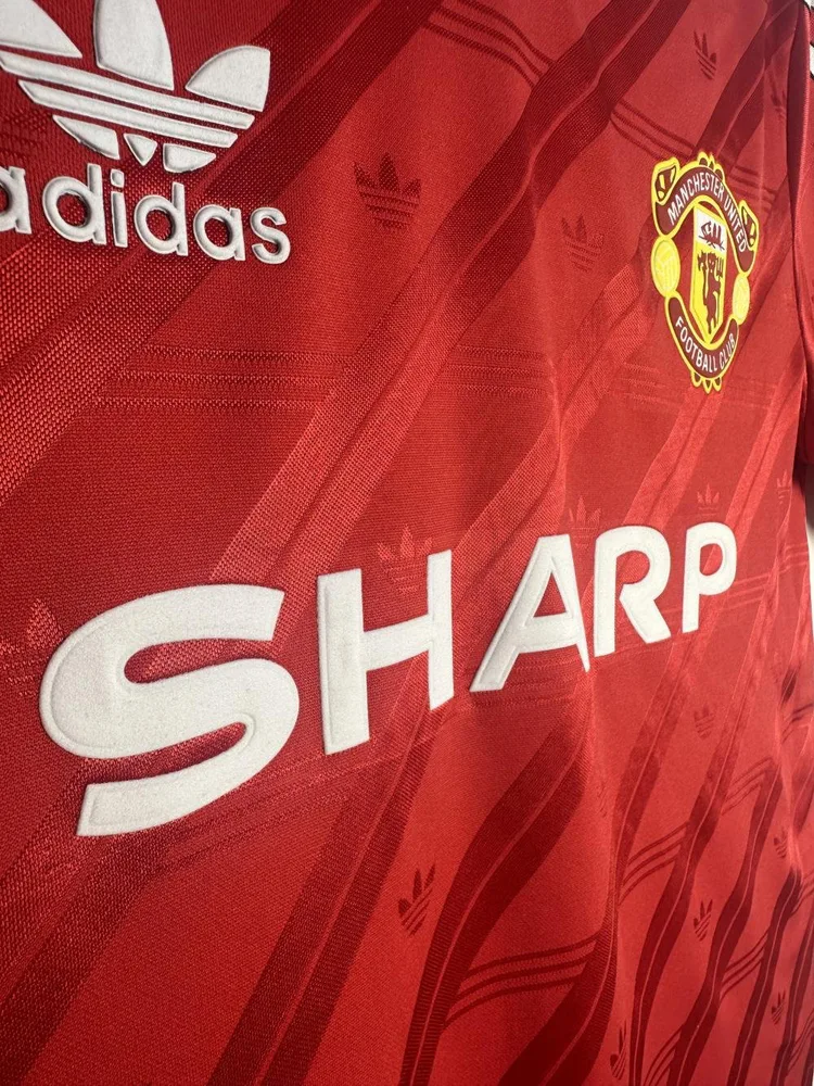 Manchester United 1986/1988 Retro Manchester United Home Football Shirt 1986/1988 — 6