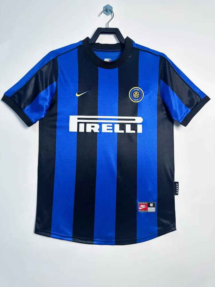 Inter Milan 1999-2000 Retro Inter Milan Local Camiseta de fútbol 1999/2000