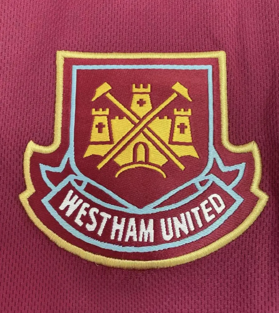 West Ham 1999-2001 Retro West Ham United Football Shirt Home 1999/2001 — 7