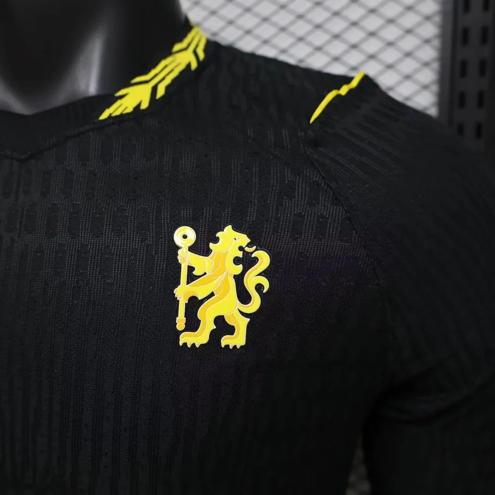 Chelsea 2026/2027 Versión jugador Chelsea Visitante Manga larga Camiseta de fútbol 2026/27 — 6