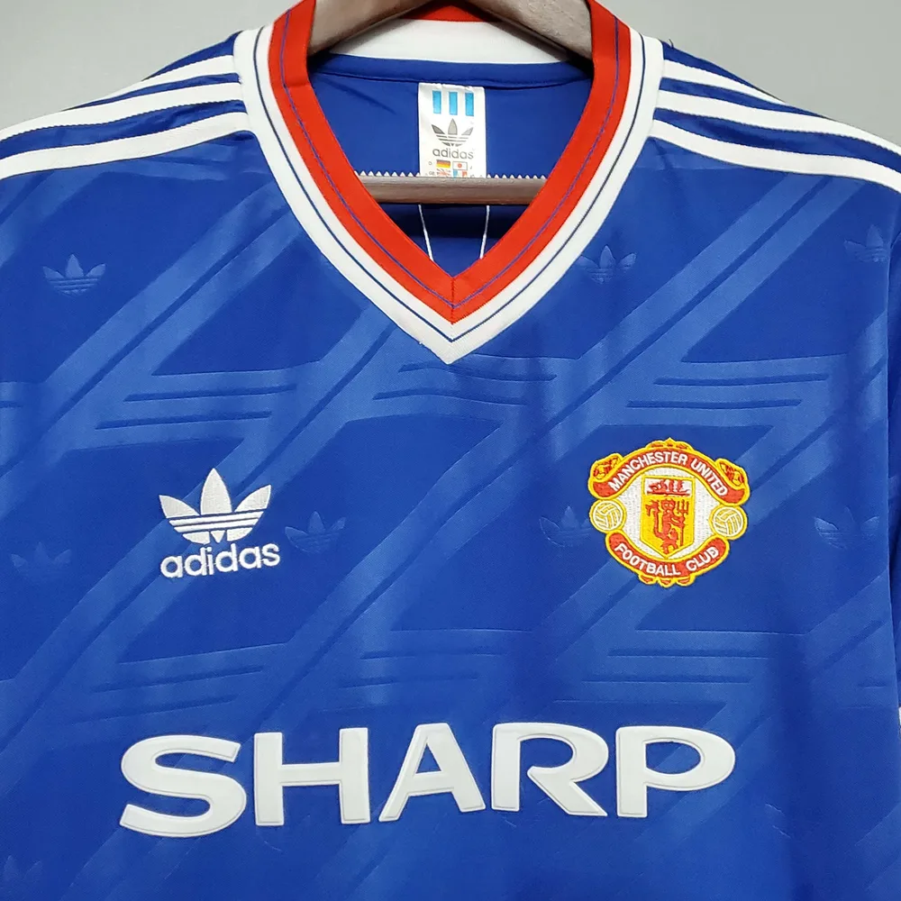 Manchester United 1986/1988 Retro Manchester United Third Away Football Shirt 1986/1988 — 3