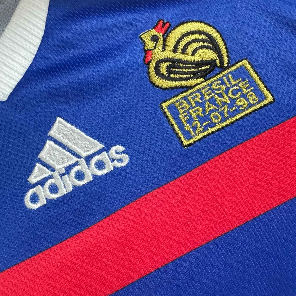 France 1998 Retro Manga larga France Local Camiseta de fútbol Talla infantil 1998 — 3