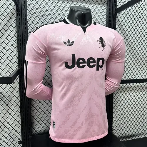 Juventus 2026/2027 Manga larga Versión jugador Juventus Visitante Camiseta de fútbol 2026/27 — 3