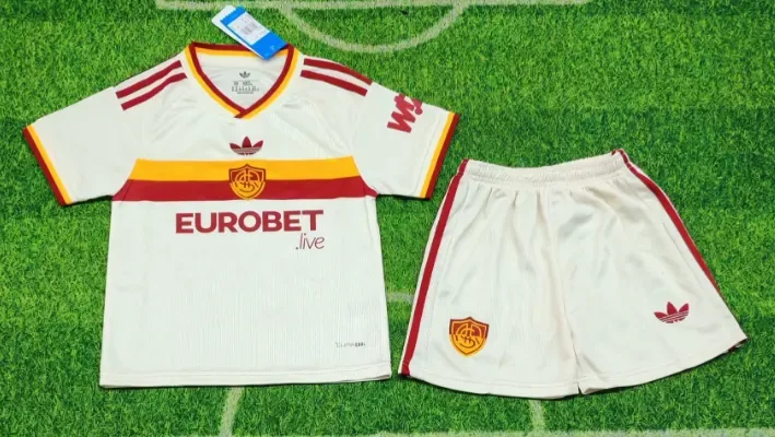 AS Roma 2026/2027 Roma Away Football Jersey Kids Size 2026/27