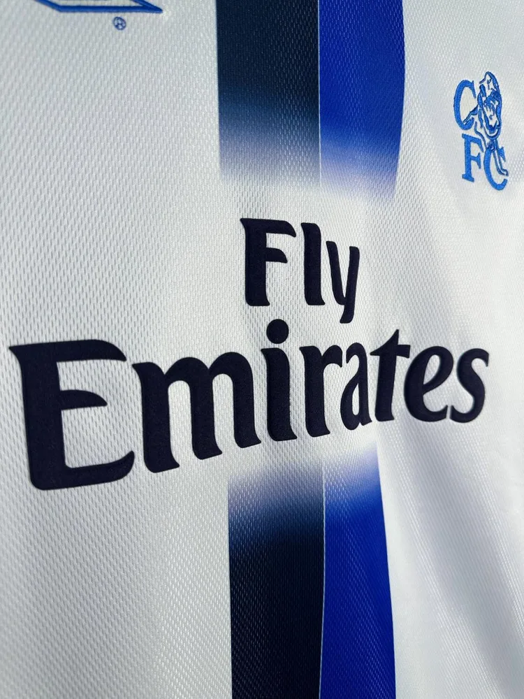 Chelsea 2003-2005 Retro Long Sleeve Chelsea Away Football Shirt 2003/2005 — 4