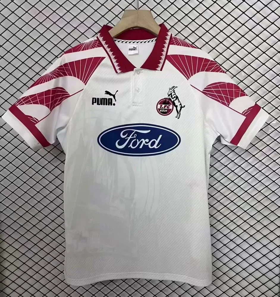 FC Köln 1996/1997 Retro FC Köln Local Camiseta de fútbol 1996/1997