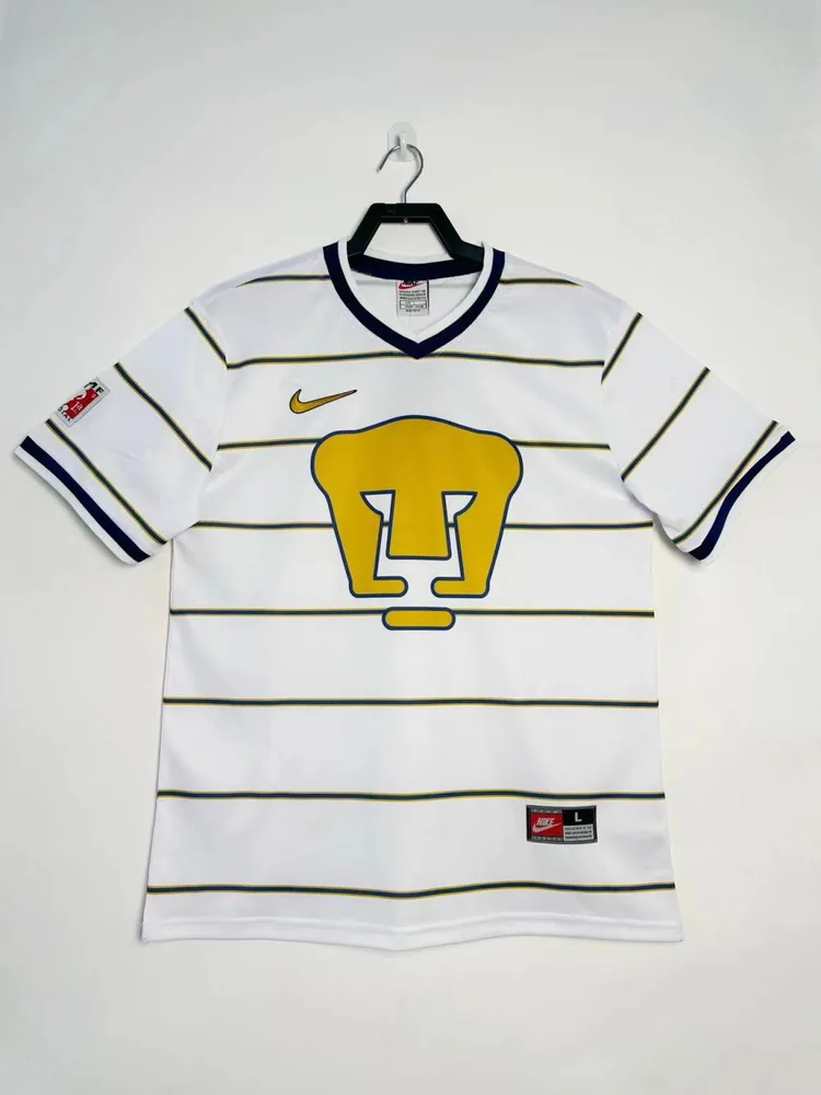 Pumas UNAM 1997-1998 Retro Pumas UNAM Visitante Camiseta de fútbol 1997/1998