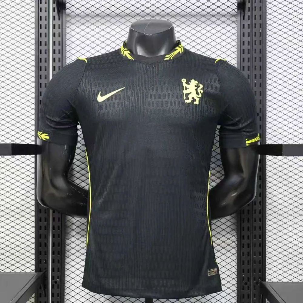 Chelsea 2026/2027 Player Version Chelsea Special Edition Black Football Jersey 2026/27