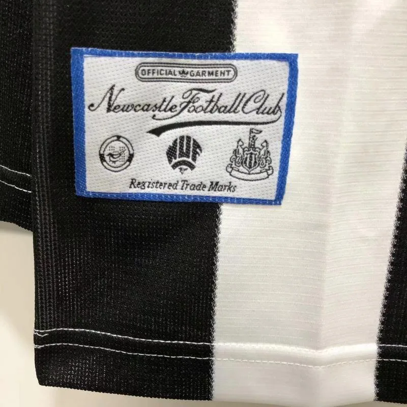 Newcastle 1995/1997 Retro Manga larga Newcastle United Local Camiseta de fútbol 1995/1997 — 8