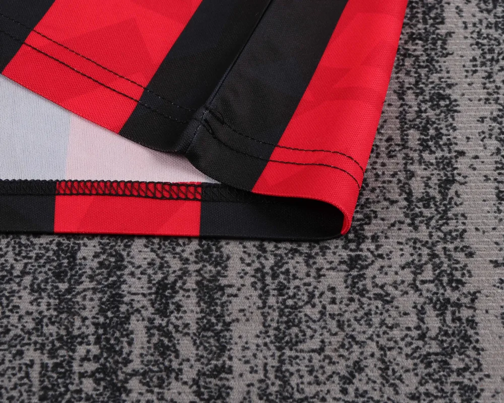 AC Milan 1993-1994 Retro AC Milan Local Camiseta de fútbol Talla infantil 1993/1994 — 4