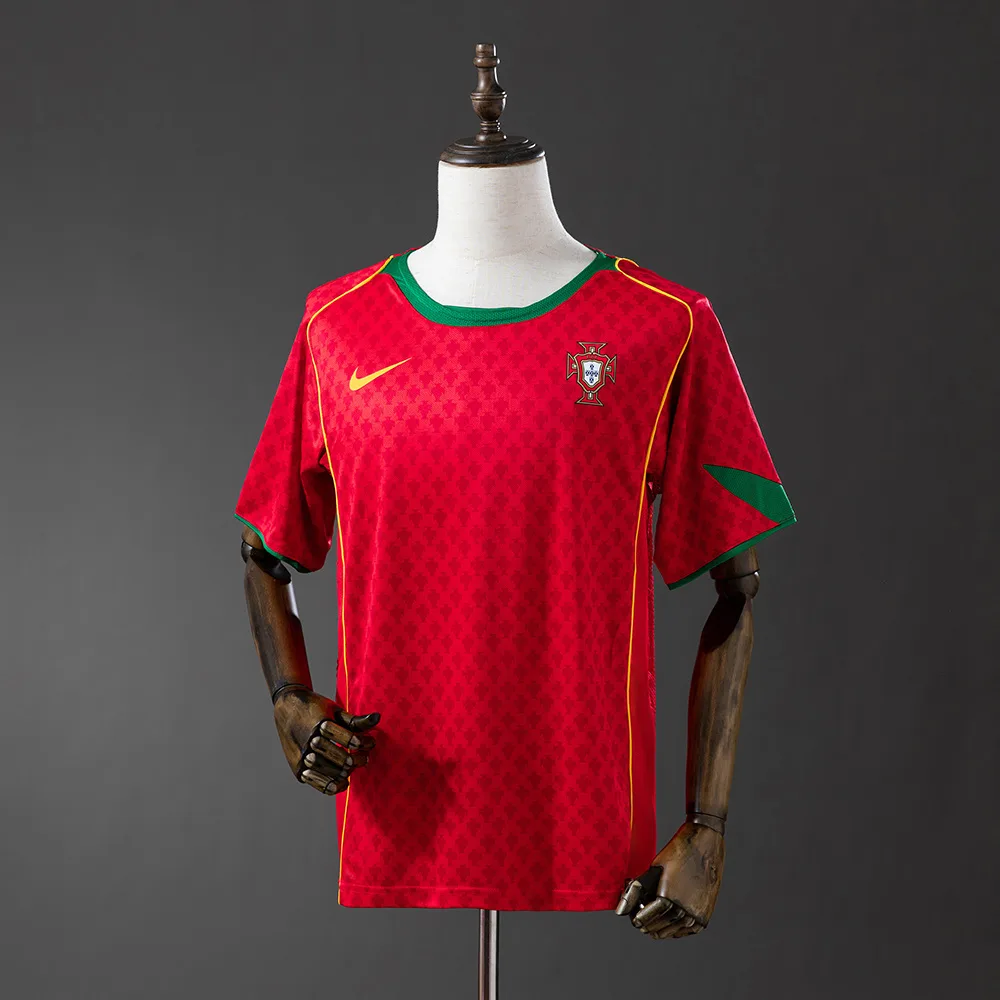 Portugal 2004 Retro Portugal Local Camiseta de fútbol 2004