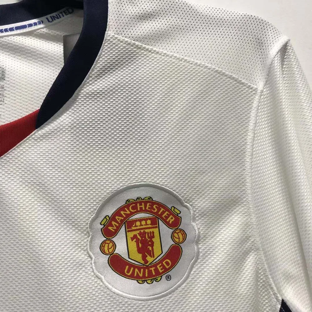 Manchester United 2008-2009 Retro Long Sleeve Manchester United Home Football Shirt 2008/2009 — 5