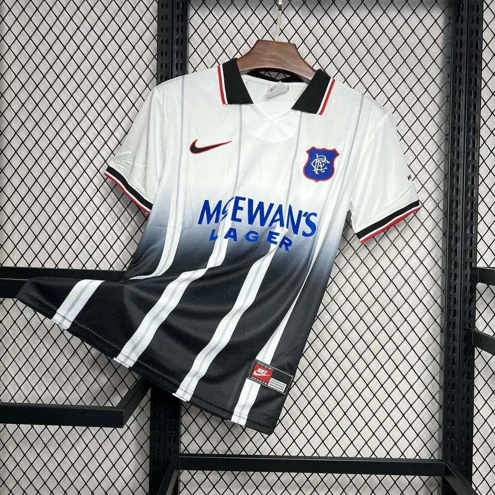 Rangers 1997/1999 Retro Rangers Visitante Camiseta de fútbol 1997/1999 — 3