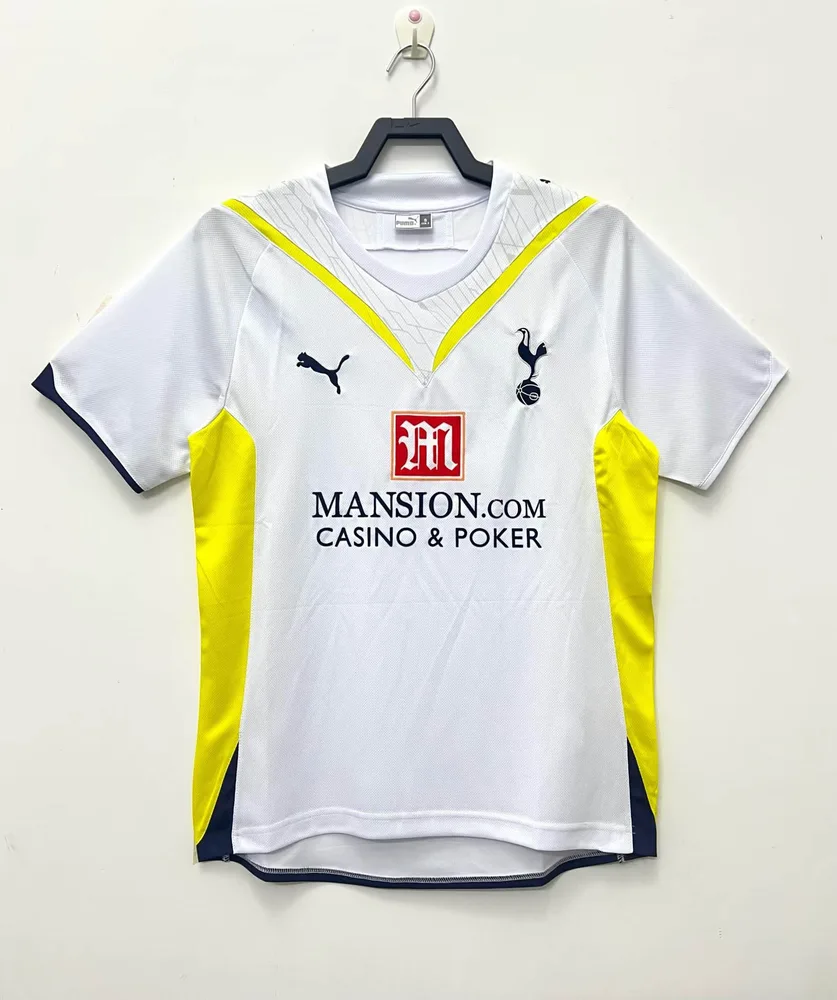 Tottenham 2009/2010 Retro Tottenham Hotspur Local Camiseta de fútbol 2009/2010