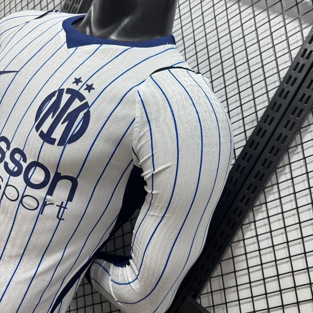 Inter Milan 2026/2027 Long Sleeves Player Version Inter Milan Away Football Jersey1:1 Quality Thai 2026/27 — 7