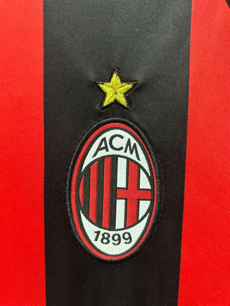 AC Milan 2008/2009 Retro AC Milan Home Football Shirt 2008/2009 — 7