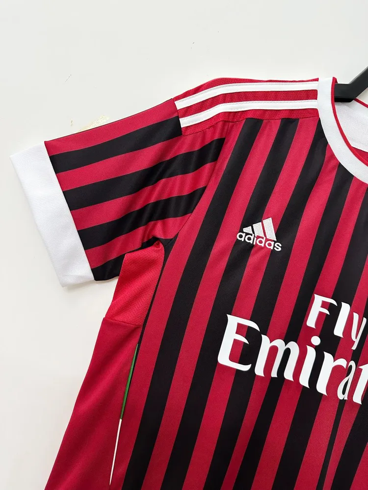 AC Milan 2011/2012 Retro AC Milan Home Football Shirt 2011/2012 — 3