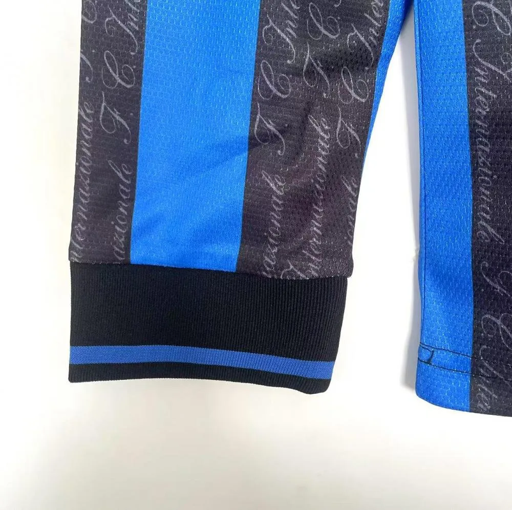 Inter Milan 1997/1998 Retro Long Sleeve Internazionale Milan Home Football Jersey 1997/1998 — 8
