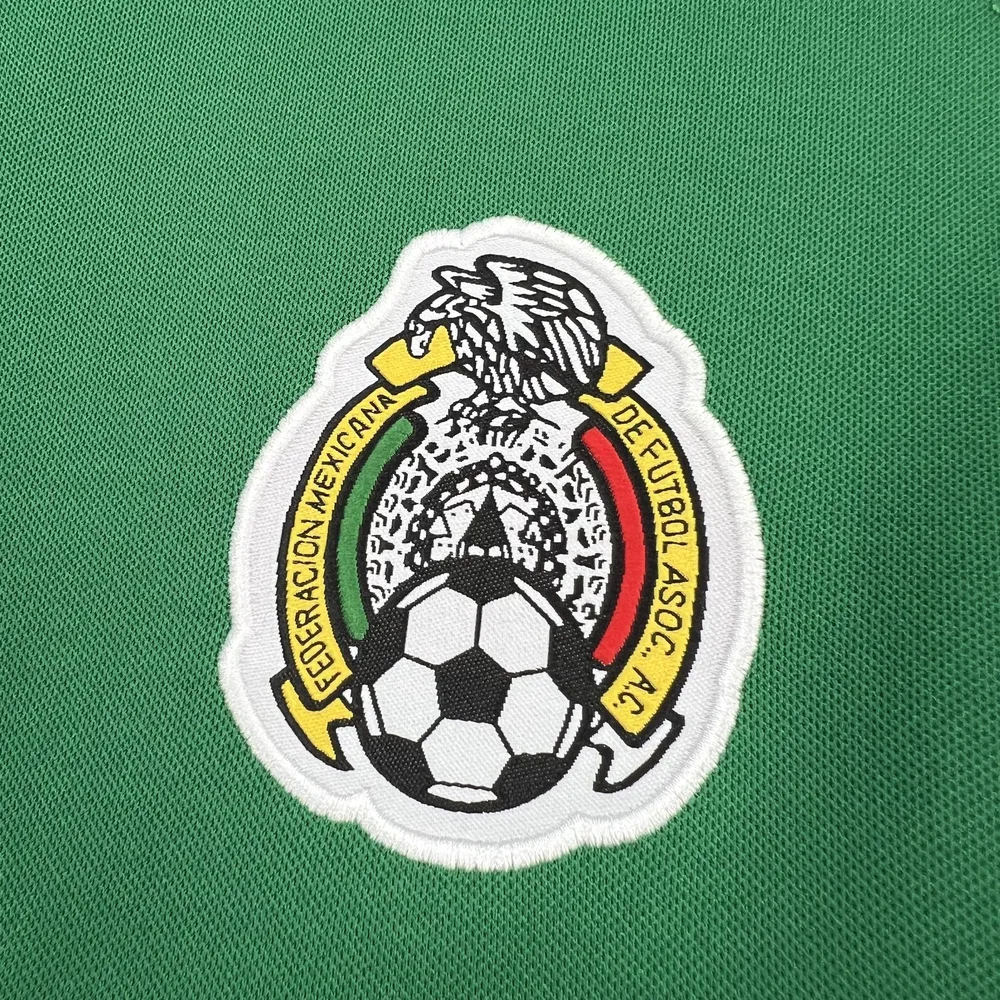 Mexico 2002 Retro Mexico National Local Jersey 2002 — 6