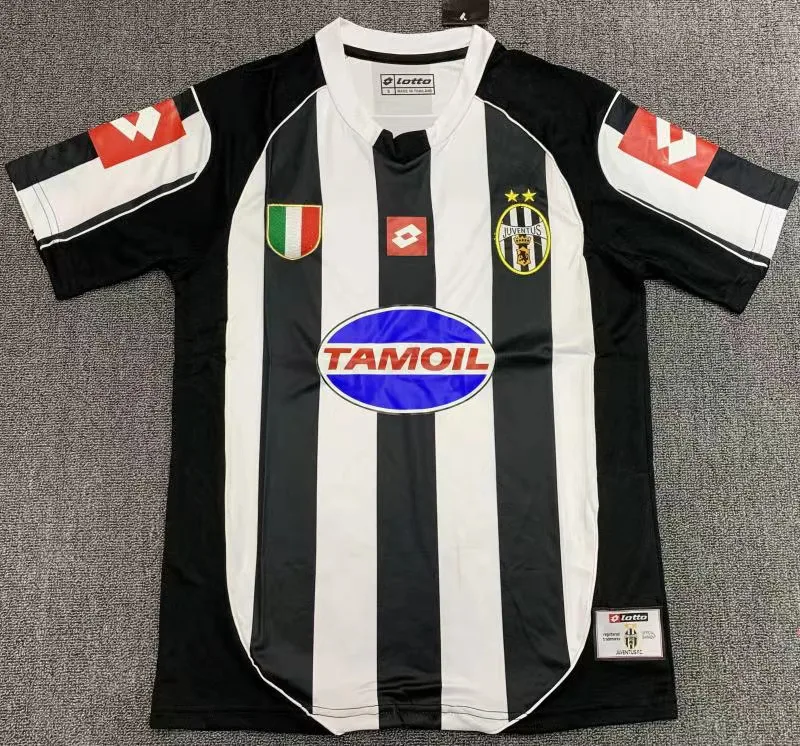 Juventus 2002/2003 Retro Juventus Local Camiseta de fútbol 2002/2003