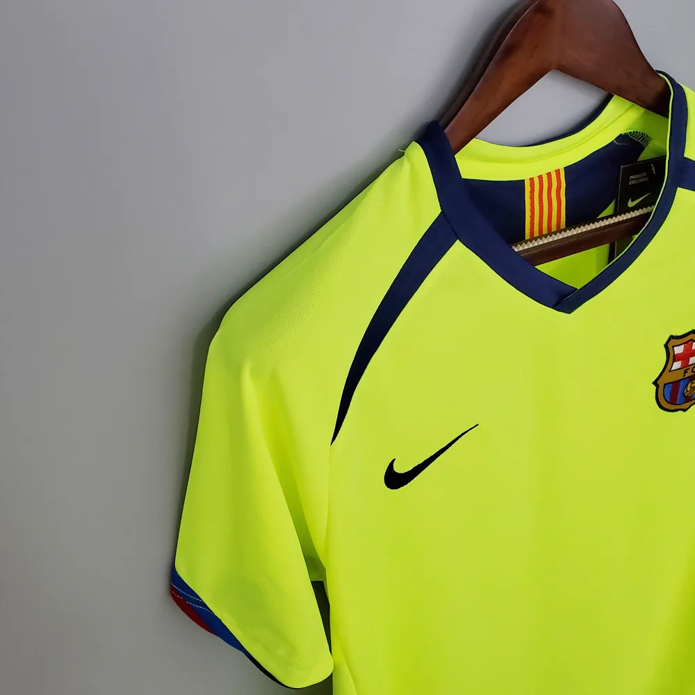 Barcelona 2005/2006 Retro Barcelona Away Football Shirt 2005/2006 — 6