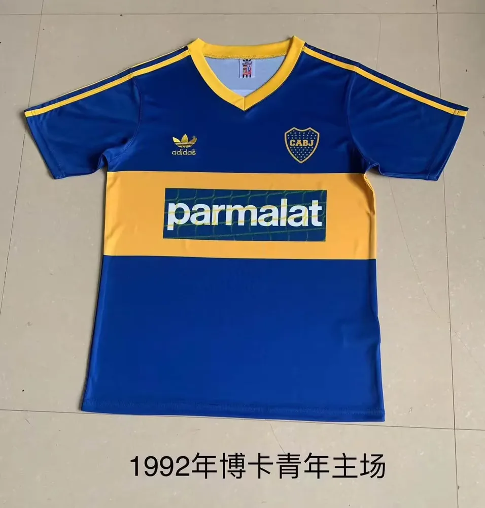 Boca Juniors 1992/1993 Retro Boca Juniors Local Camiseta de fútbol 1992/1993