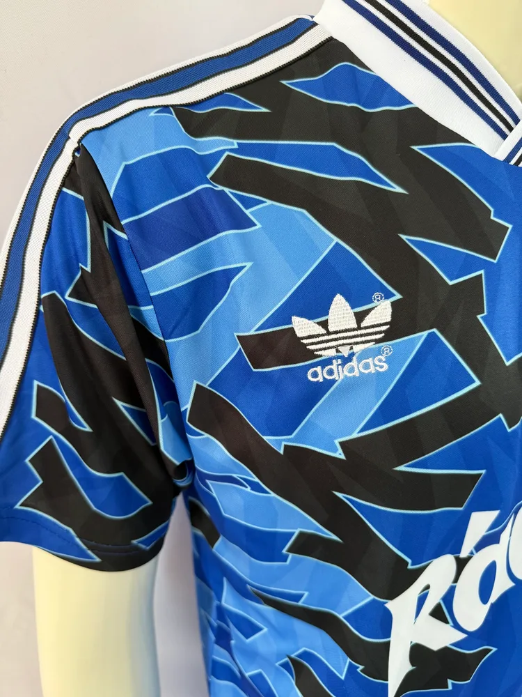 Schalke 04 1992/1993 Retro Schalke 04 Home Football Jersey 1992/1993 — 3