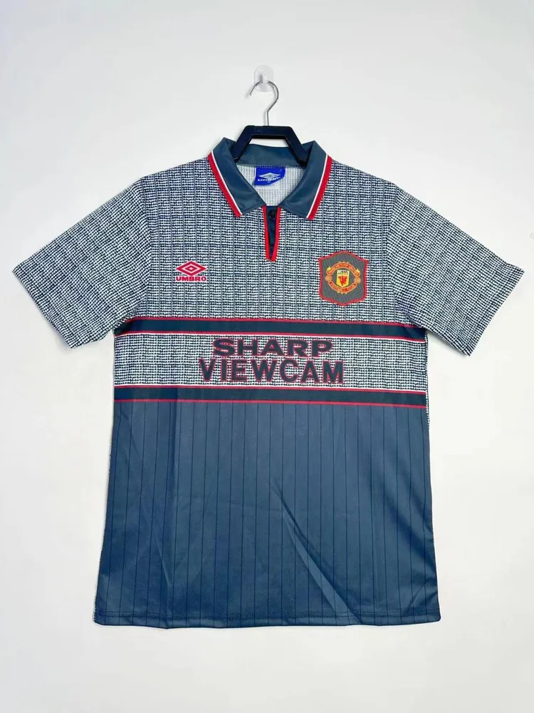 Manchester United 1994/1996 Retro Manchester United Visitante Camiseta de fútbol 1994/1996