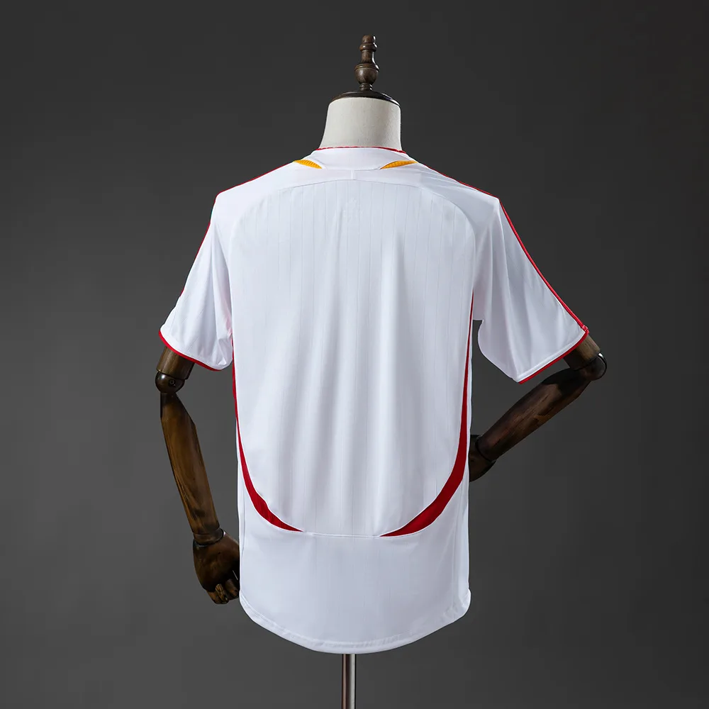 Spain 2006 Retro Spain Away Football Shirt 2006 — 2