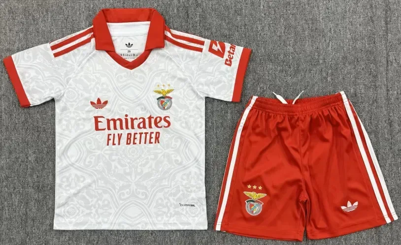Benfica 2026/2027 Benfica Away Football Jersey Kids Size 2026/27