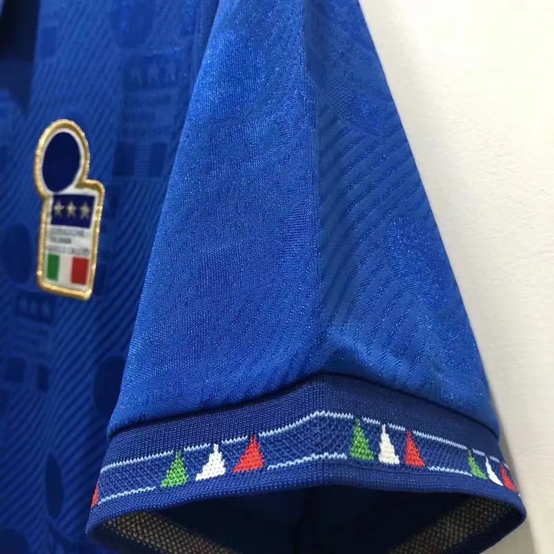 Italy 1994 Retro FIFA Italy Home Soccer Shirt 1994 — 6