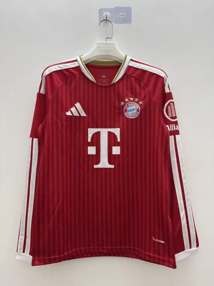 Bayern Munich 2026/2027 Long Sleeves Bayern Munich Home Football Jersey 2026/27