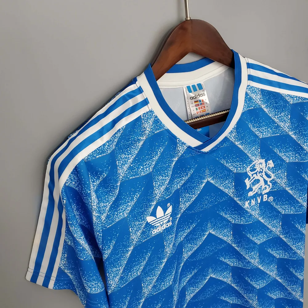 Netherlands 1988 Retro Netherlands National Team Visitante Camiseta de fútbol 1988 — 5