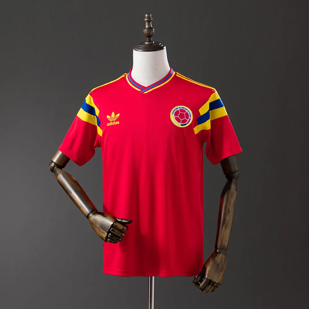 Colombia 1990 Retro Colombia Visitante Jersey 1990