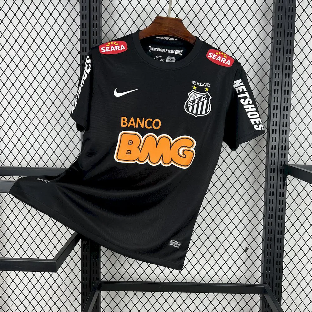 Santos 2011/2012 Retro Santos Visitante Camiseta de fútbol 2011/2012