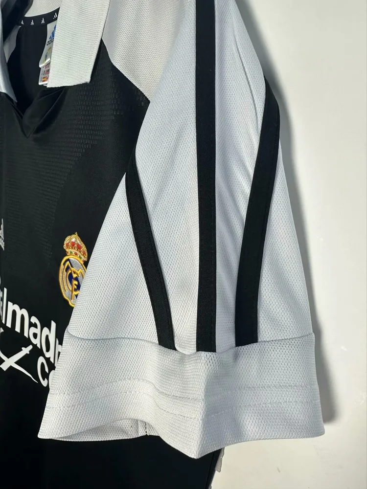 Real Madrid 2001/2002 Retro Real Madrid Away Soccer Jersey 2001/2002 — 5