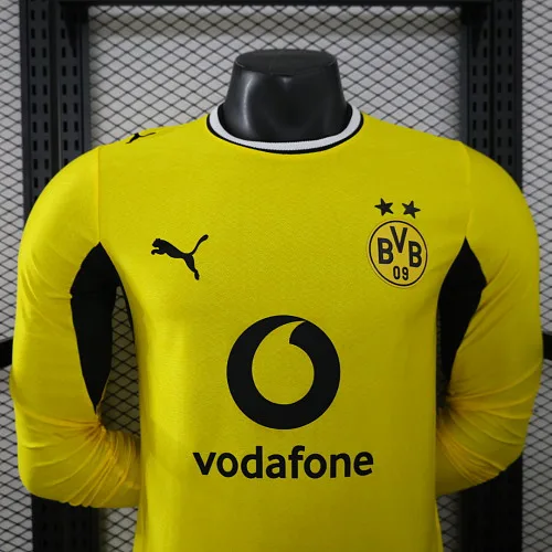Borussia Dortmund 2026/2027 Long Sleeve Player Version Dortmund Home Football Shirt 2026/27 — 3